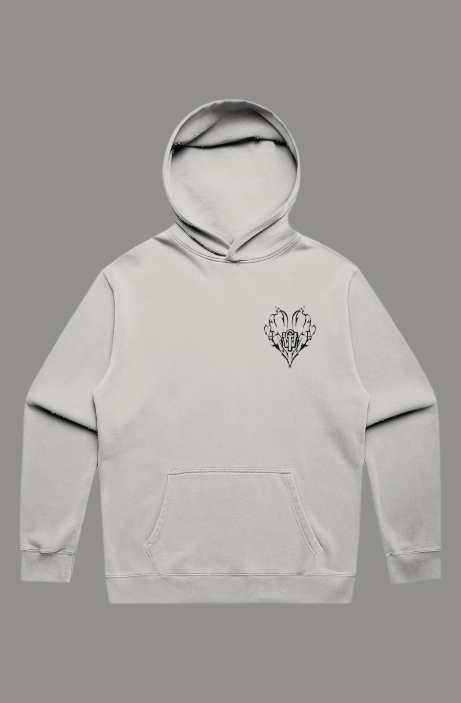 MENS RELAX FADED HOOD