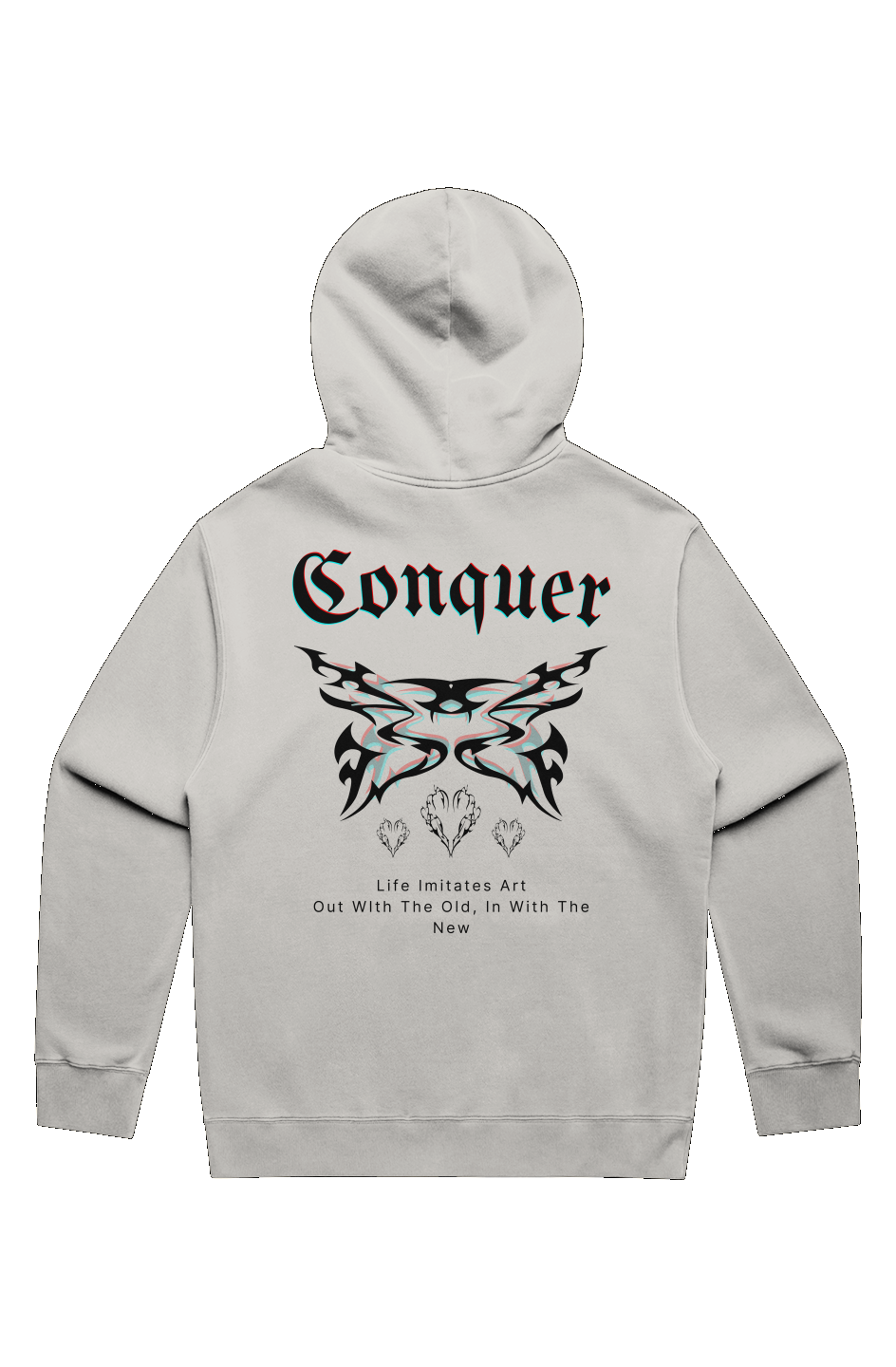 MENS RELAX FADED HOOD