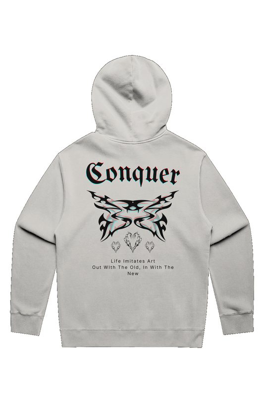 MENS RELAX FADED HOOD