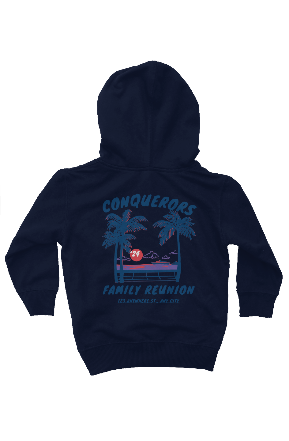 kids fleece pullover hoodie
