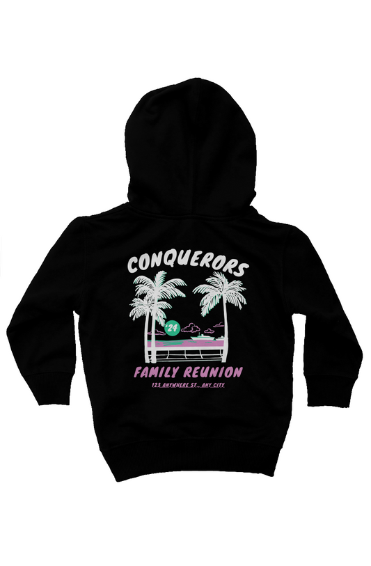 kids fleece pullover hoodie