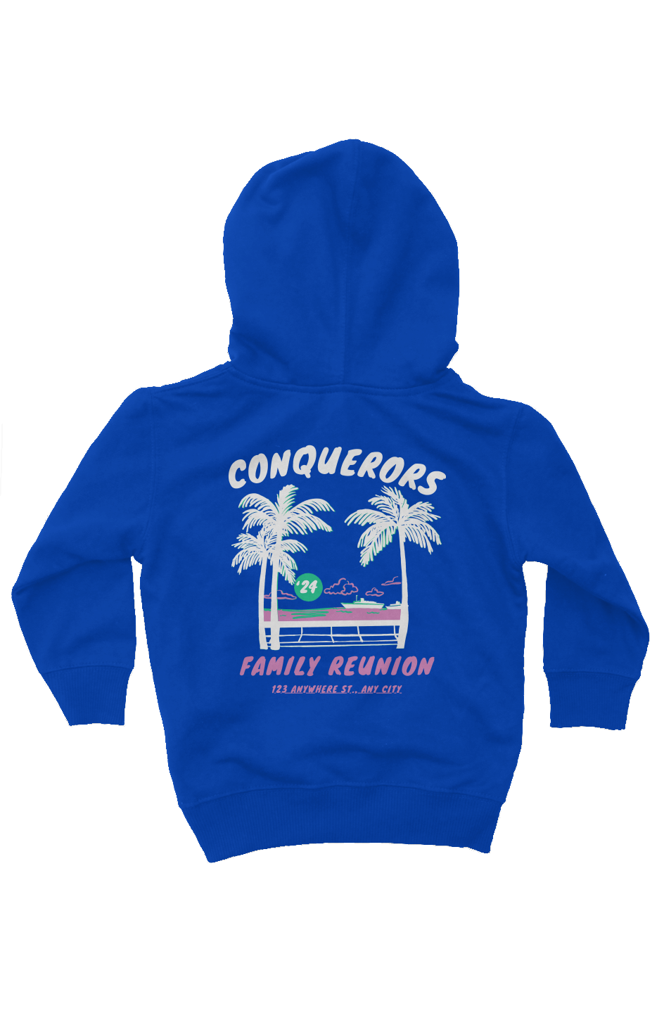 kids fleece pullover hoodie