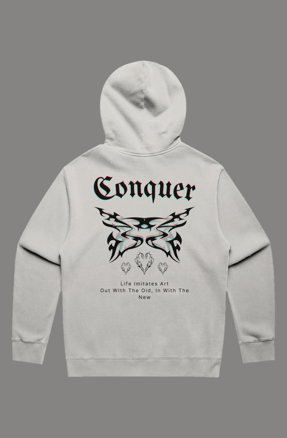 MENS RELAX FADED HOOD