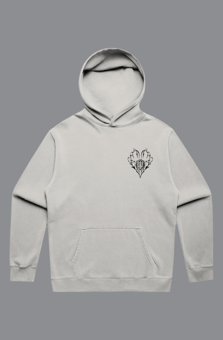 MENS RELAX FADED HOOD